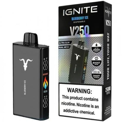 Vaper Ignite V250 Black Edition 25,000 Puffs - GoHype® Premium Store