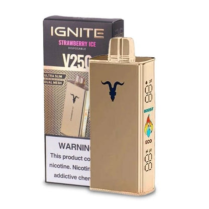 Vaper Ignite V250 Gold Edition 25,000 Puffs - GoHype® Premium Store